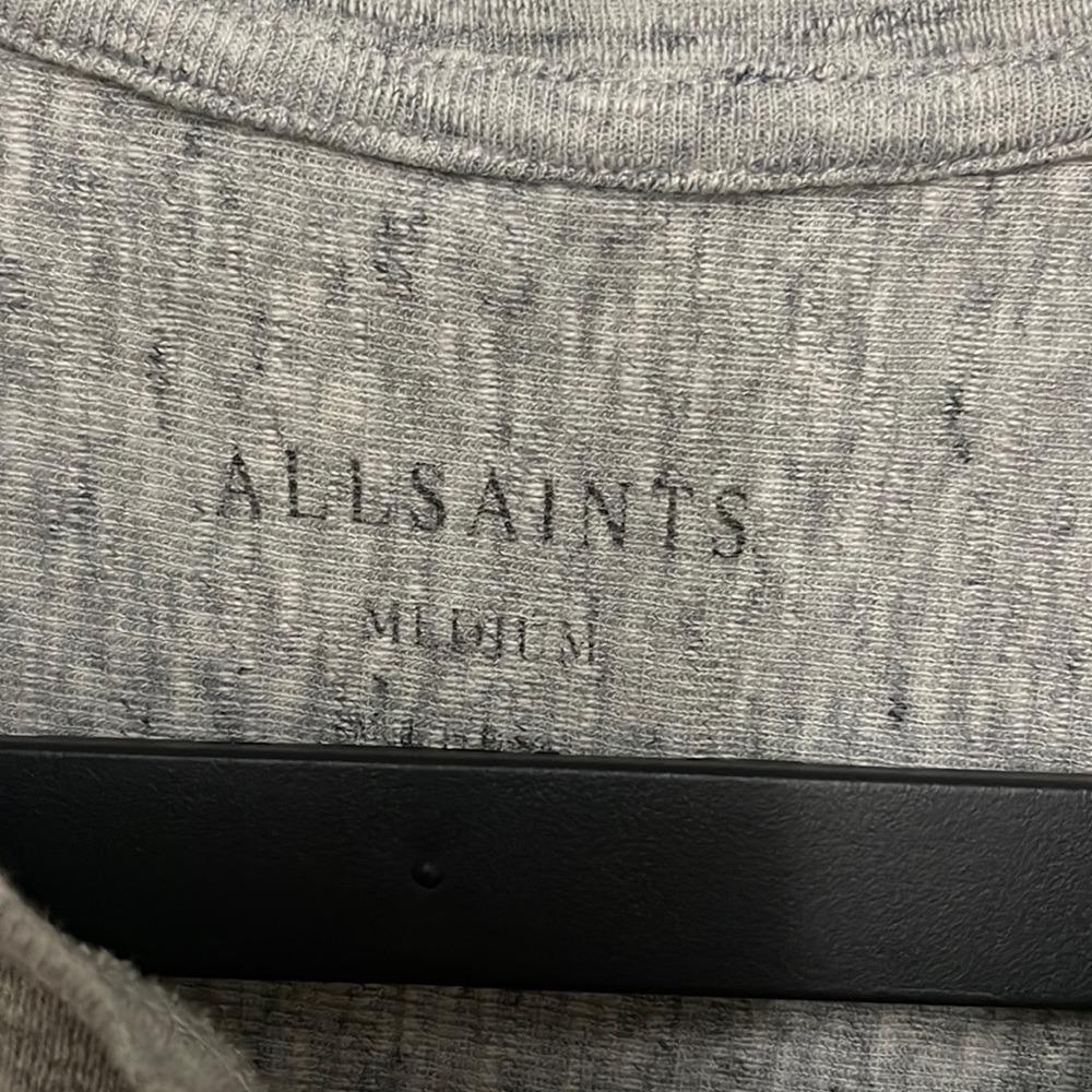 All saints gray tee